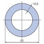 Труба полипропиленовая Ekoplastik PN20 63x10,5 (штанга: 4 м)